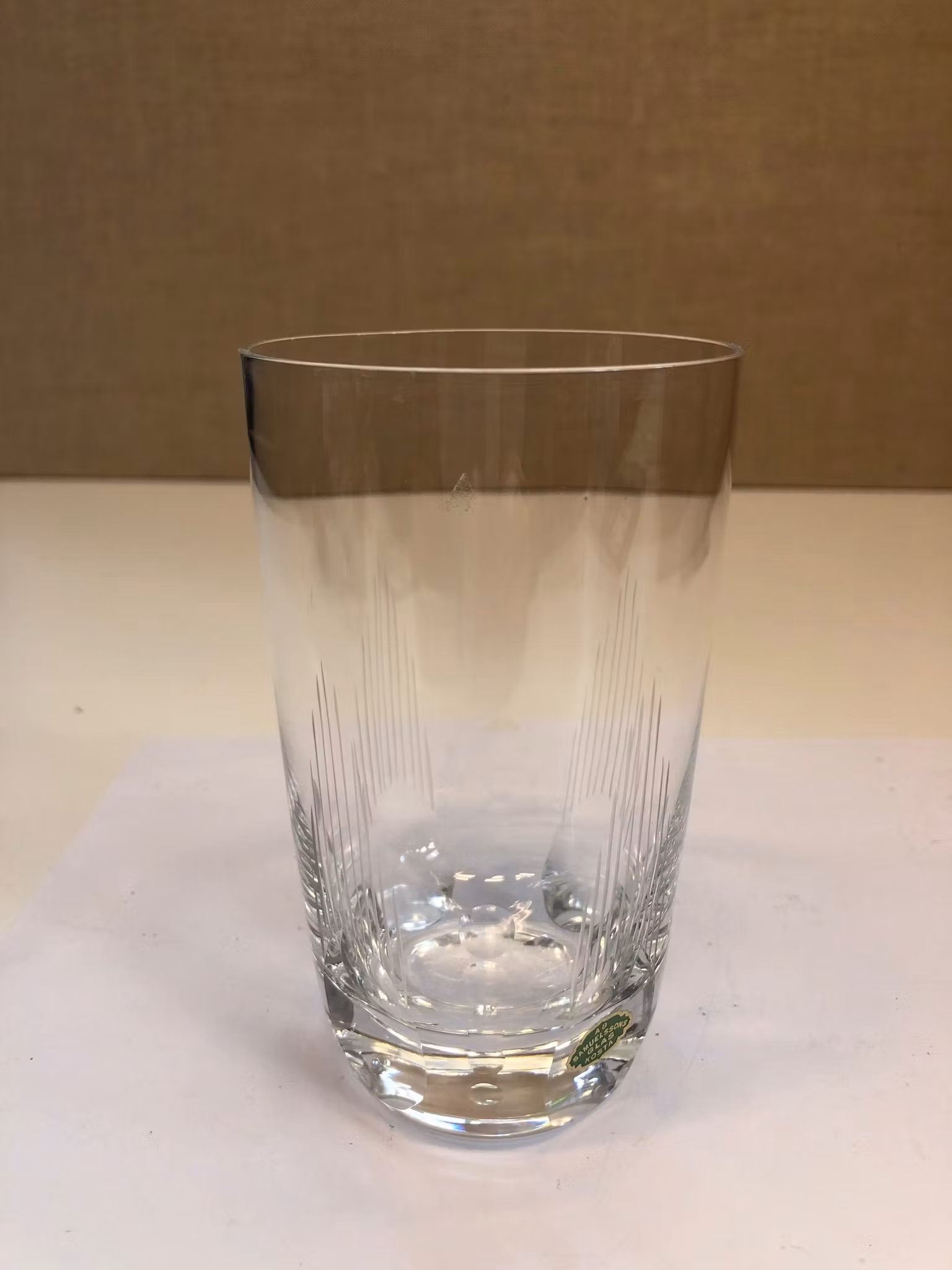 GROGGLAS, AB Samuelssons Glas Kosta.