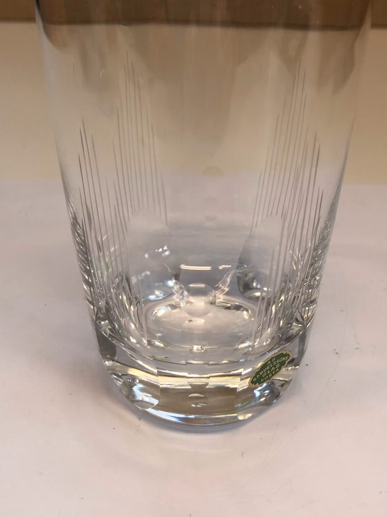 GROGGLAS, AB Samuelssons Glas Kosta.