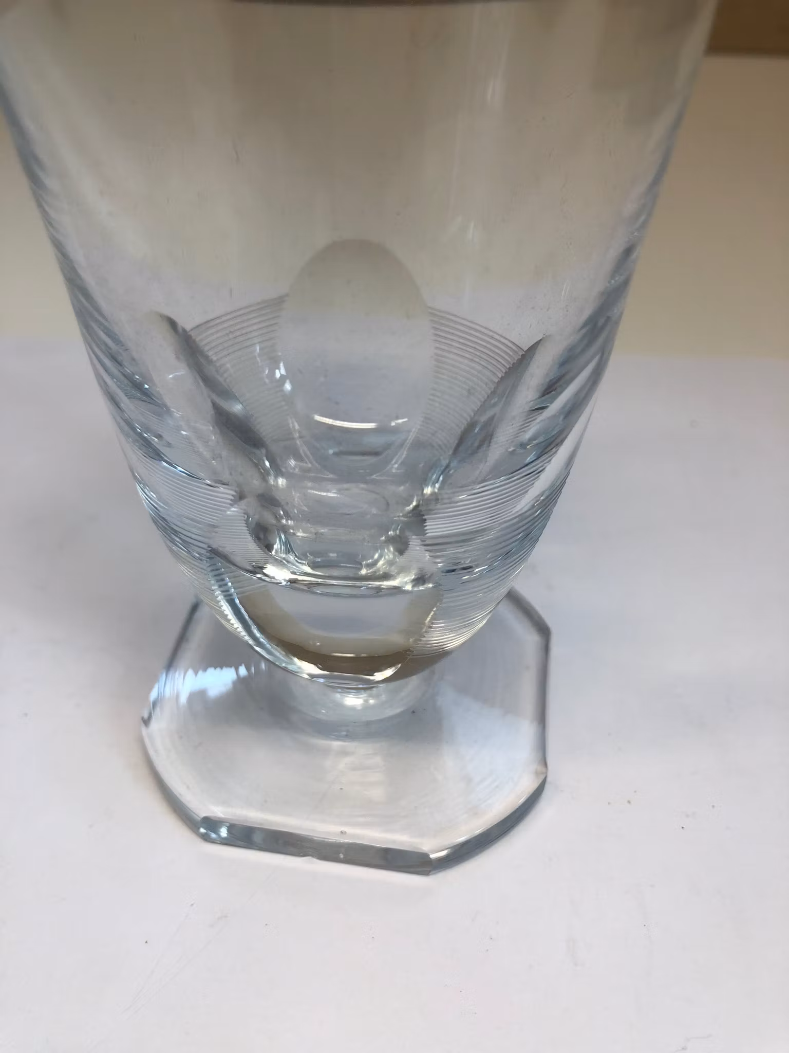 ÖLGLAS, kristall, Smålandsglas Jönköping, 1900-talets mitt.
