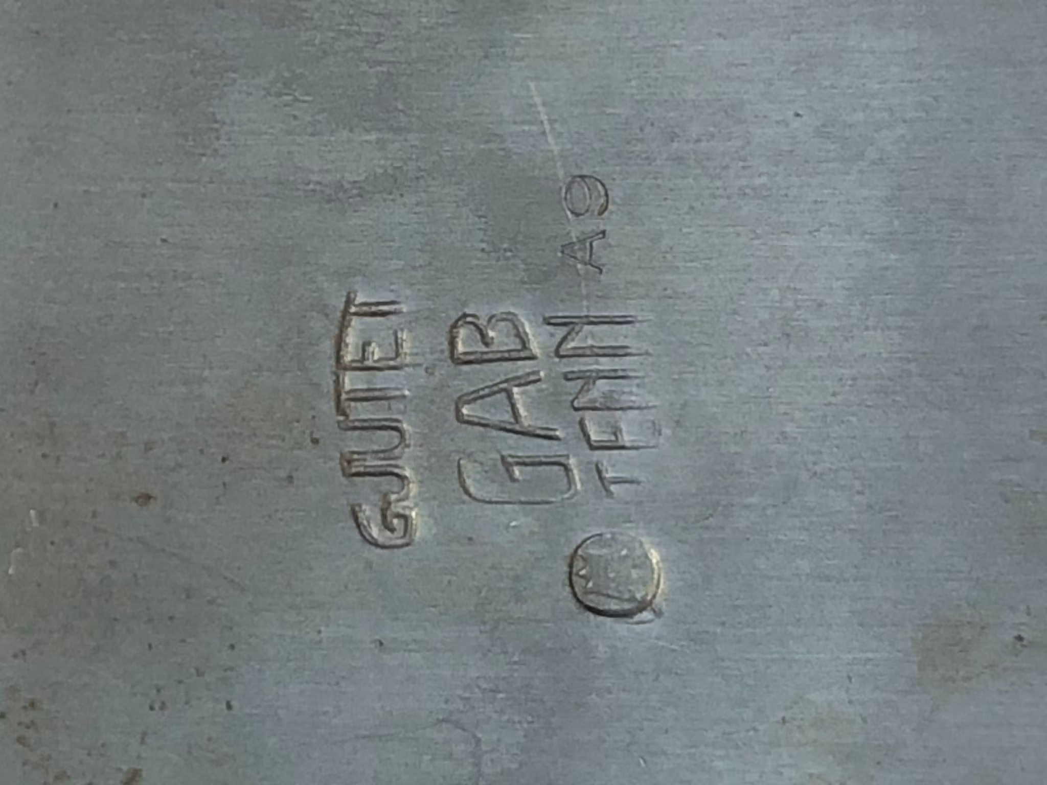 FAT, tenn, Guldsmedsaktiebolaget, Stockholm, 1951.