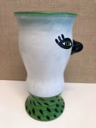 ULRICA HYDMAN-VALLIEN. Vas, glas, Artist Collection, "serien Somebody", Kosta-Boda, signerad och etikettmätkt