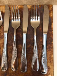 CUTLERY 16 pieces, stainless steel, "Accord", Anders Petter, last quarter of the 20th century.