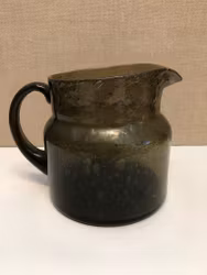 ERIK HÖGLUND. Tillbringare, glas, signerad, 1960/70-tal.