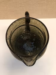 ERIK HÖGLUND. Tillbringare, glas, signerad, 1960/70-tal.