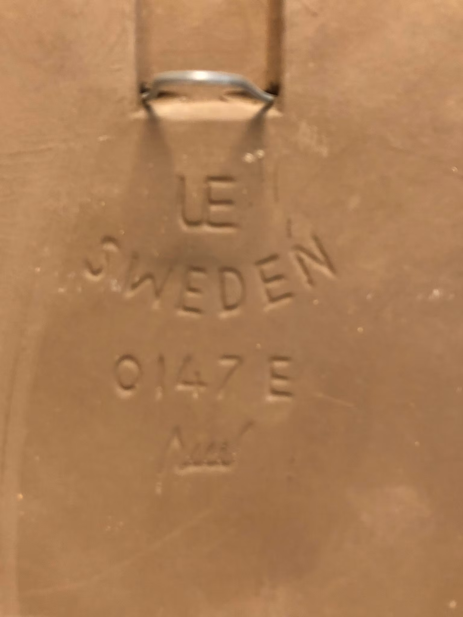 ESTER WALLIN. Väggplacket, keramik, "Rådjur, signerad, Uppsala/Ekeby, 1900-talets andra hälft.