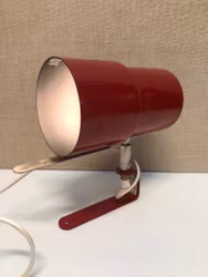 HANS-AGNE JAKOBSSON. Vägglampa, metall, etikett märkt, Markaryd, Sweden.