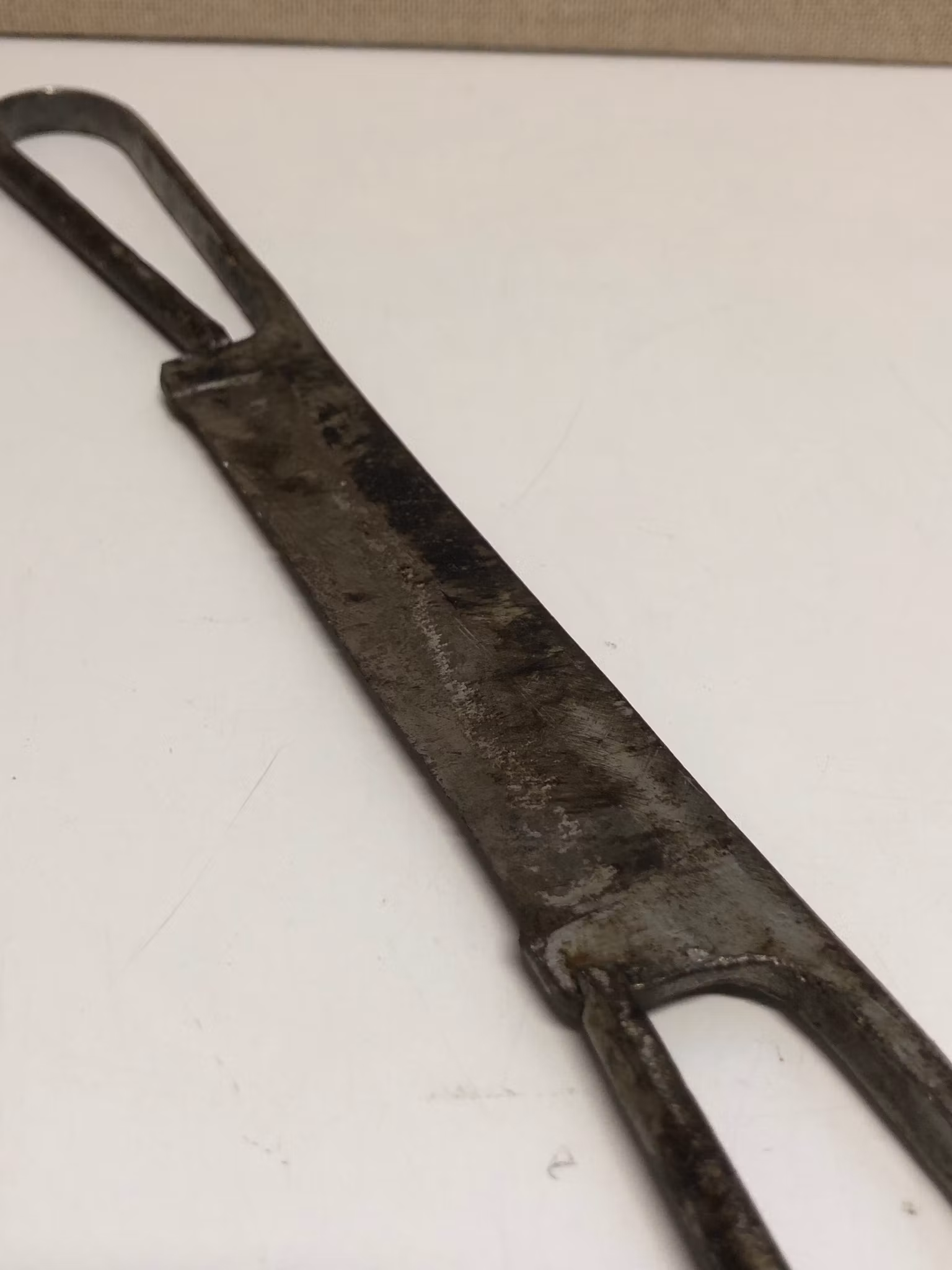 TENSION KNIFE, forging, 1900s.