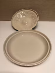 PIE PAN, ceramic, "Blåberg motif", 1980s/90s.