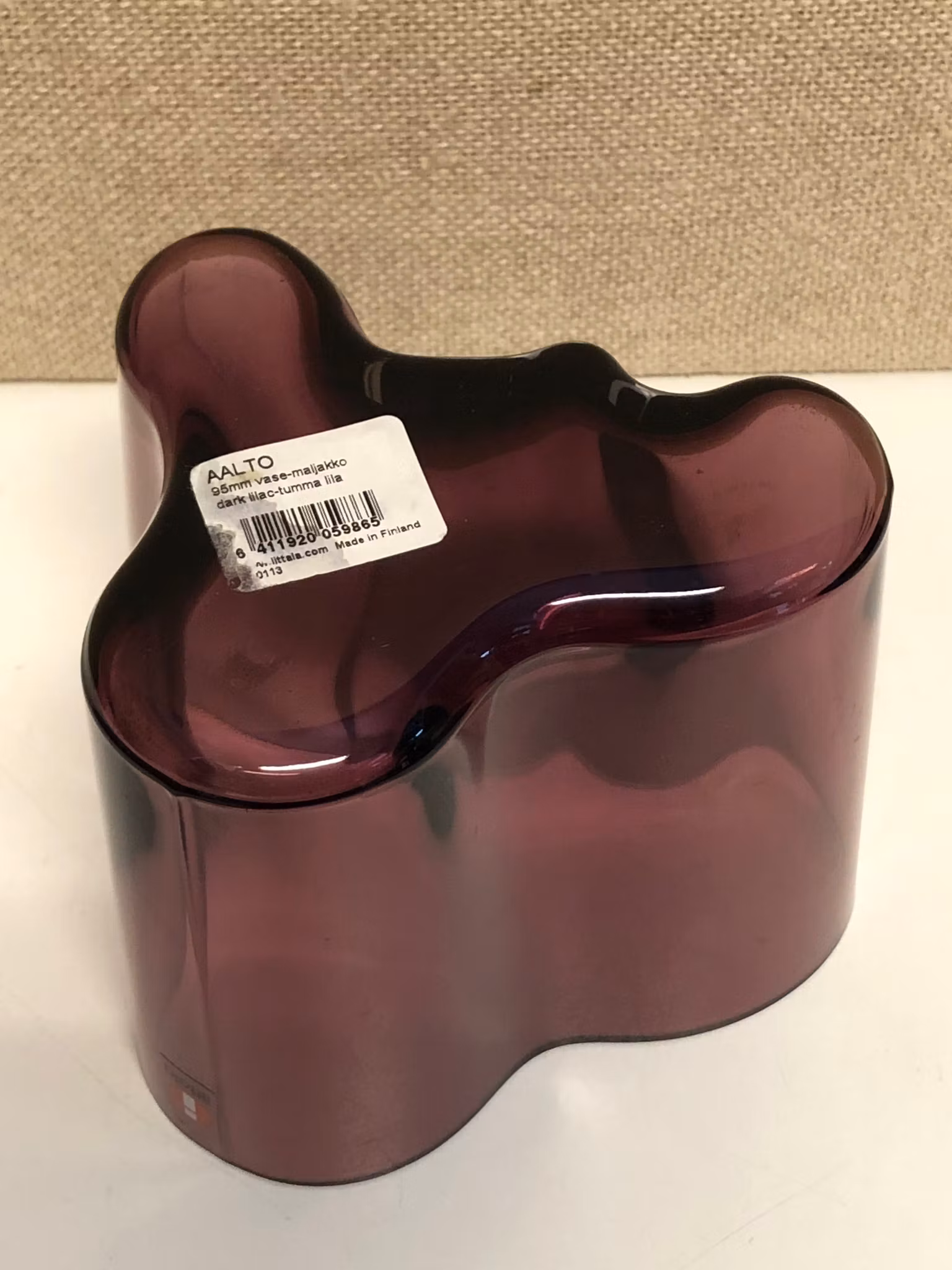 ALVAR AALTO. Vas, glas, Iittala, Finland.