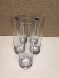 HIGHBALLGLAS 5 st. Björkshults glasbruk, 1900-talets andra hälft.