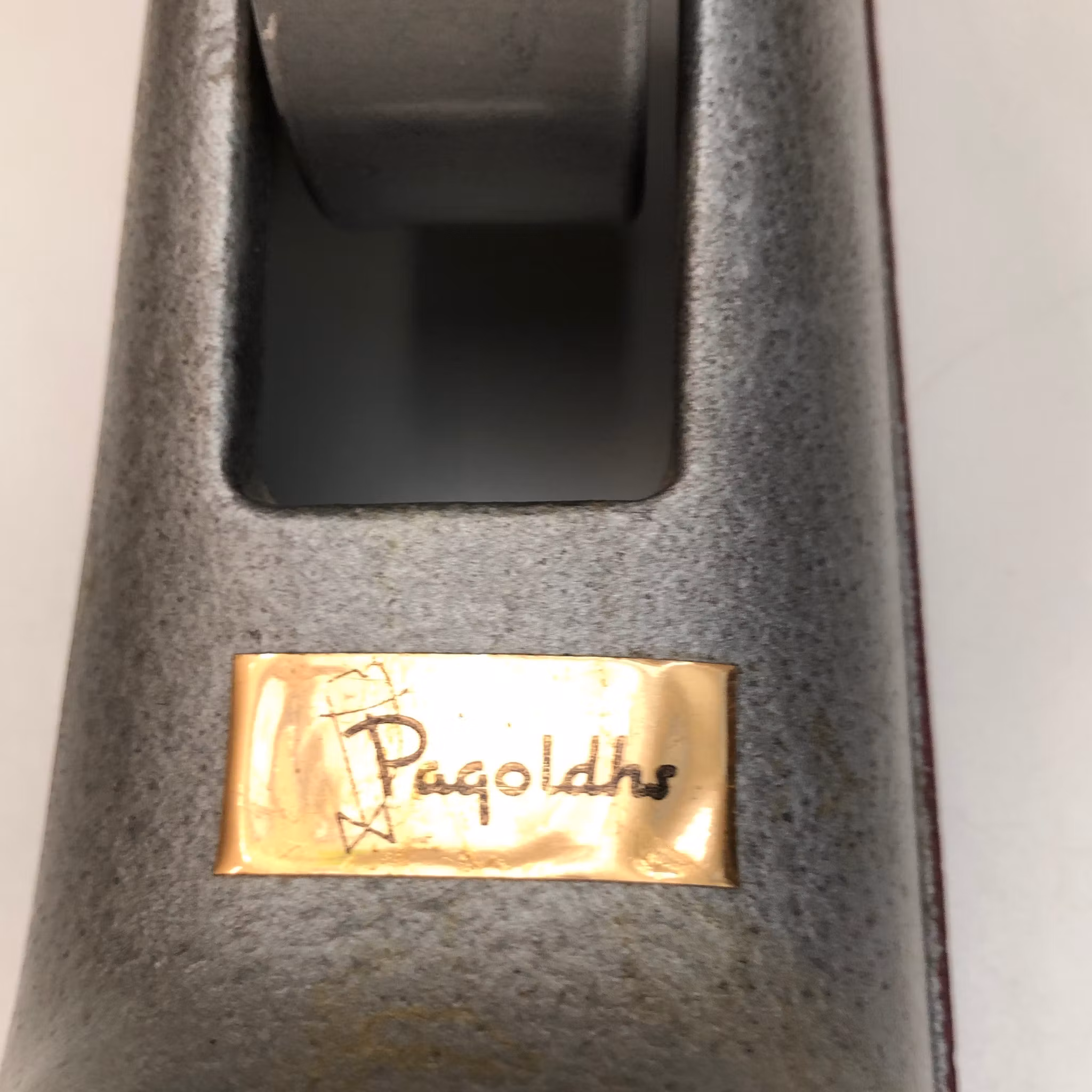 TEJPHÅLLARE, gjutjärn, Sellotape, England, 1940/50-tal.