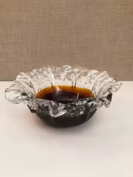 BOWL, glass, Humppila, Finland, second half of the 20th century.