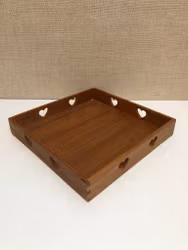 TRAY, teak, Jie workshop, Sweden, 1960s/70s.
