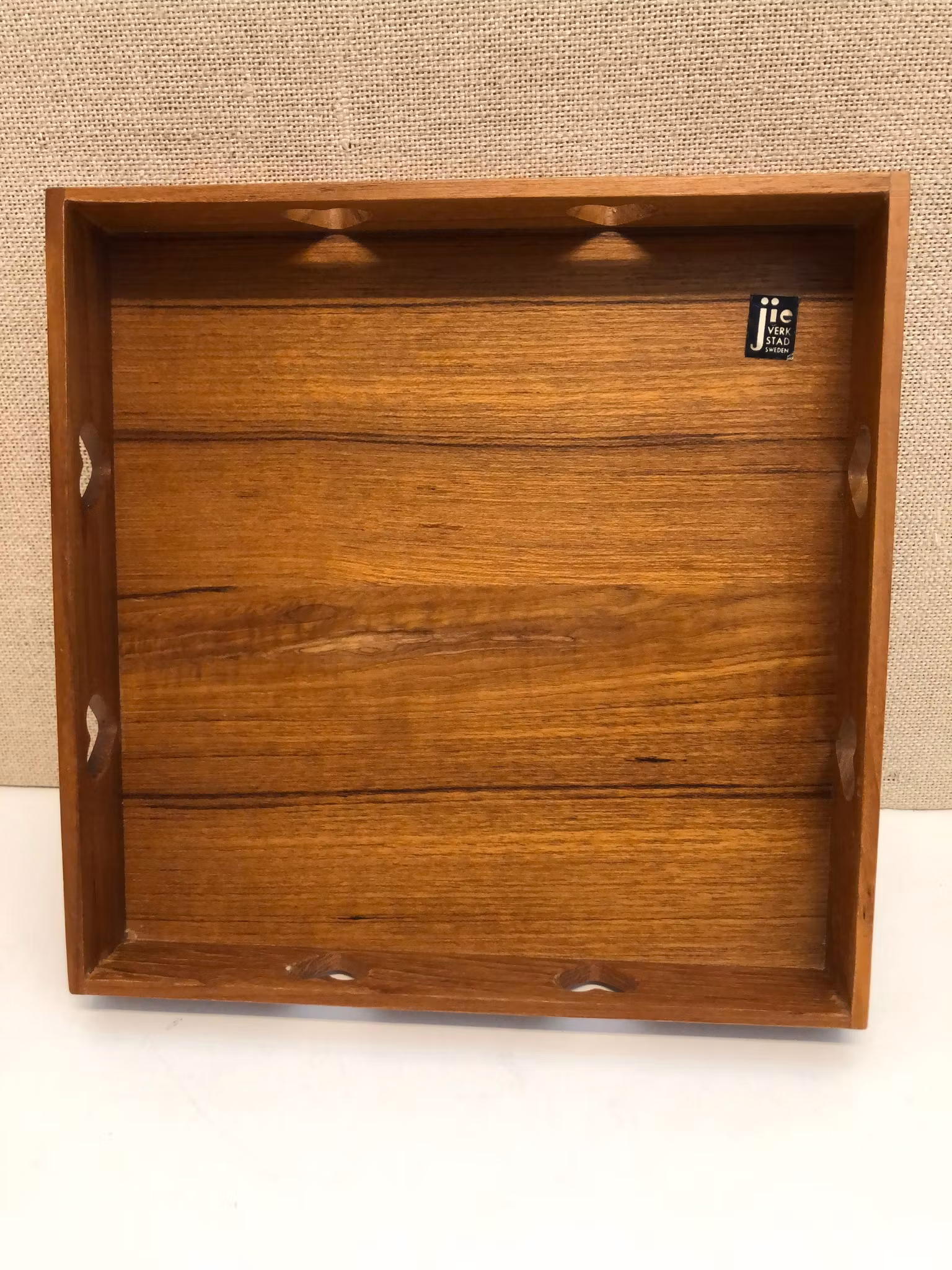 BRICKA, teak, Jie verkstad, Sweden, 1960/70-tal.