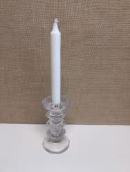 TIMO SARPANEVA. Ljusstake, glas, "Festivo", Iittala.