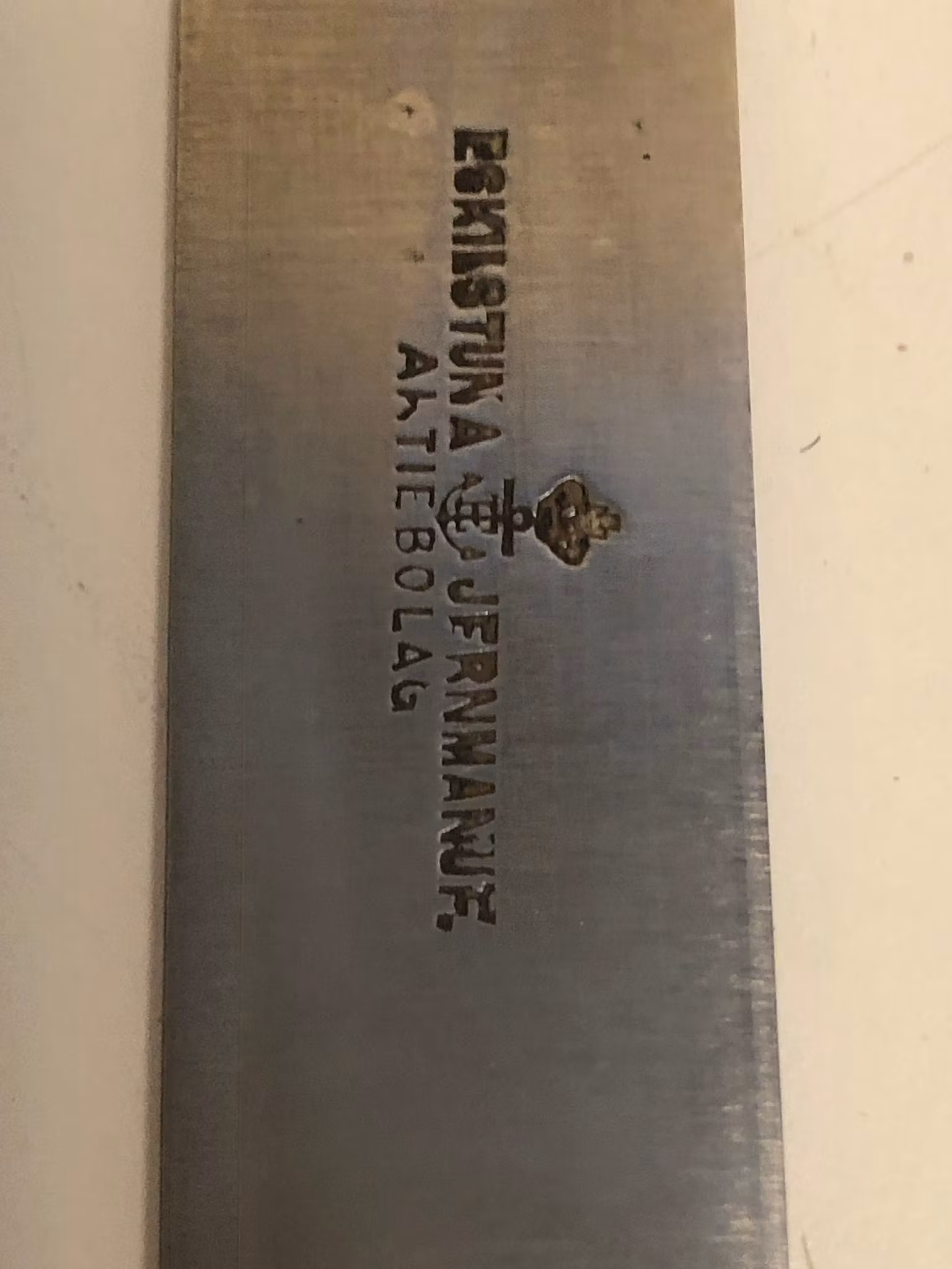 MATBESTICK 24 delar, stå/trä, Eskilstuna Jernmanuf, 18/1900-tal.