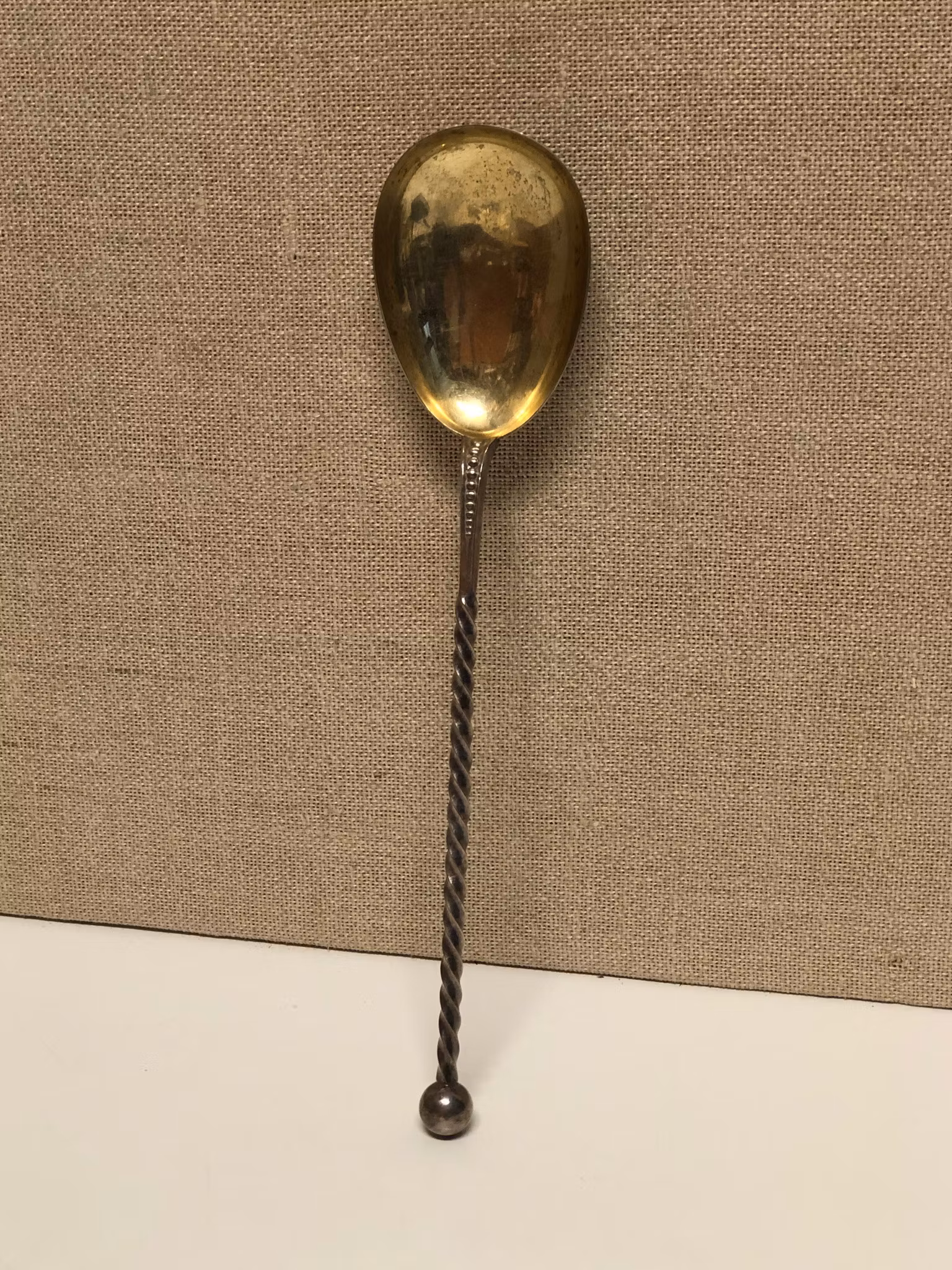 UPPLÄGGNINGSSKED, nysilver, Danmark, 1900-tal.