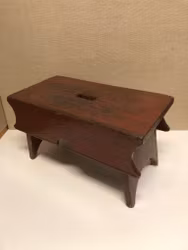 PALL, bemålad furu, allmoge 1800-talets slut.