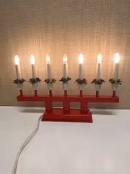 ADVENTSLJUSSTAKE, metall, "Jul 720", 1900-talets andra hälft.
