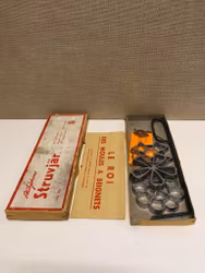 STRUVJÄRN 5 parts, metal, Nils Johan, mid-20th century.