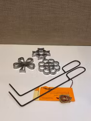STRUVJÄRN 5 parts, metal, Nils Johan, mid-20th century.