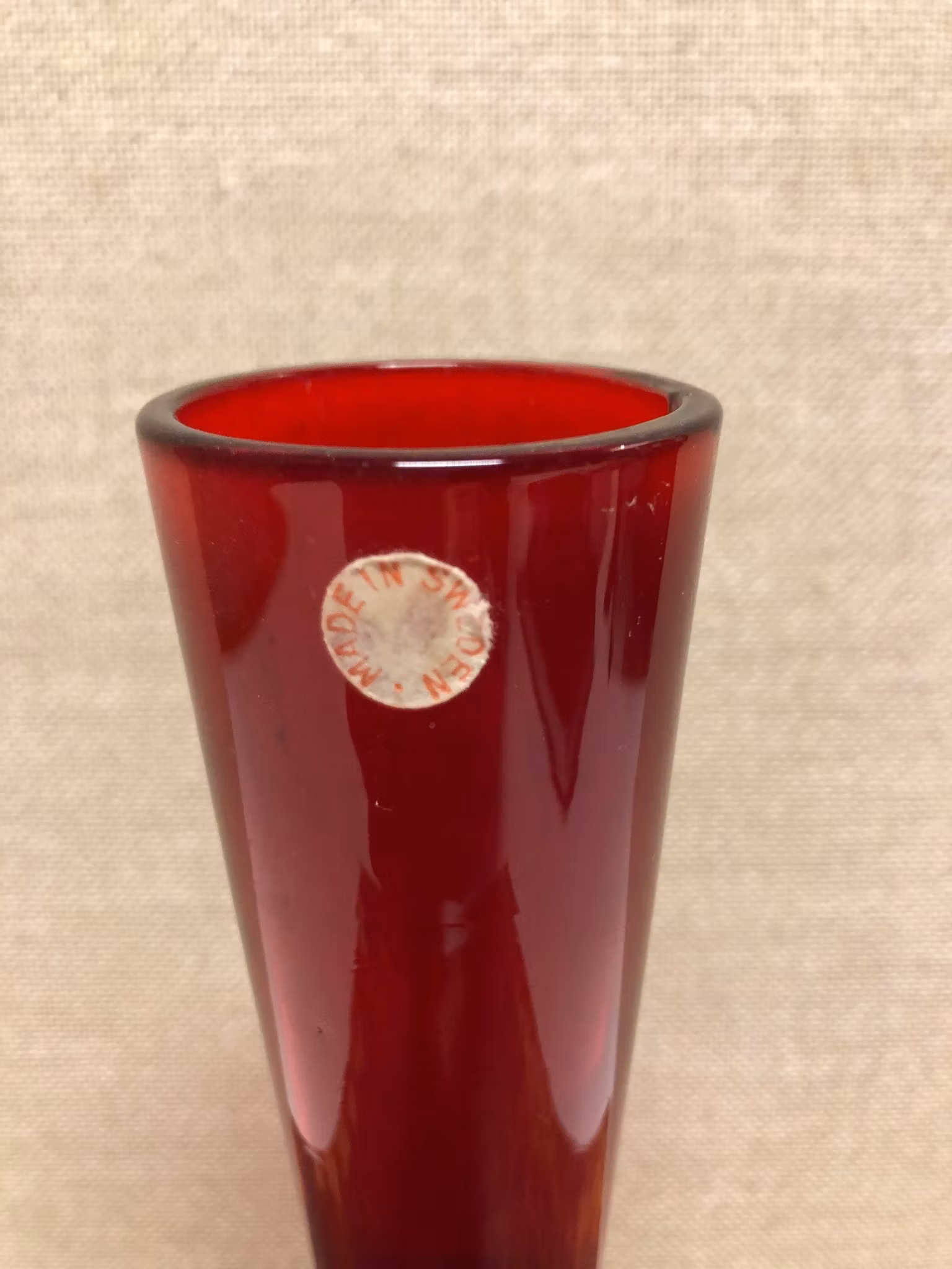 VAS, glas, Elme glasbruk, 1960/70-tal.
