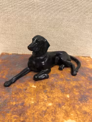 SKULPTUR, gjutjärn, "Hund", Kasli, Ryssland, 1900-talets andra hälft.