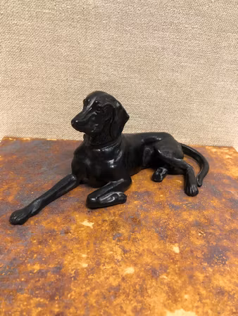 SKULPTUR, gjutjärn, "Hund", Kasli, Ryssland, 1900-talets andra hälft.