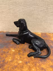 SKULPTUR, gjutjärn, "Hund", Kasli, Ryssland, 1900-talets andra hälft.