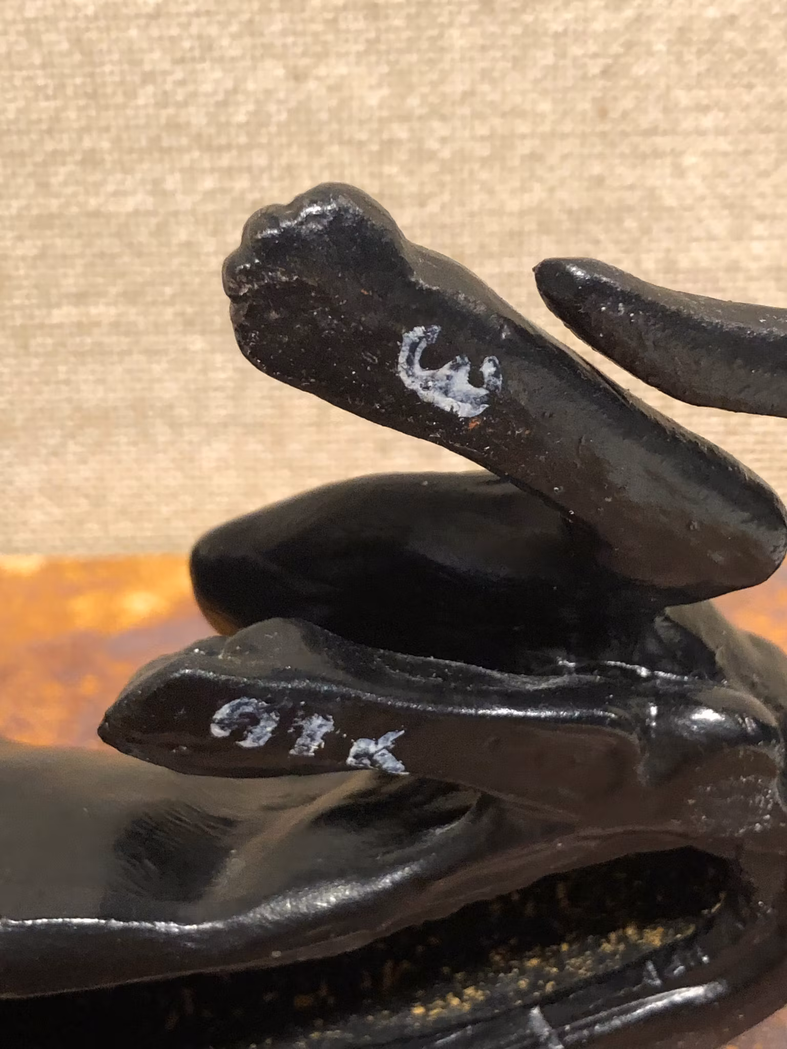 SKULPTUR, gjutjärn, "Hund", Kasli, Ryssland, 1900-talets andra hälft.
