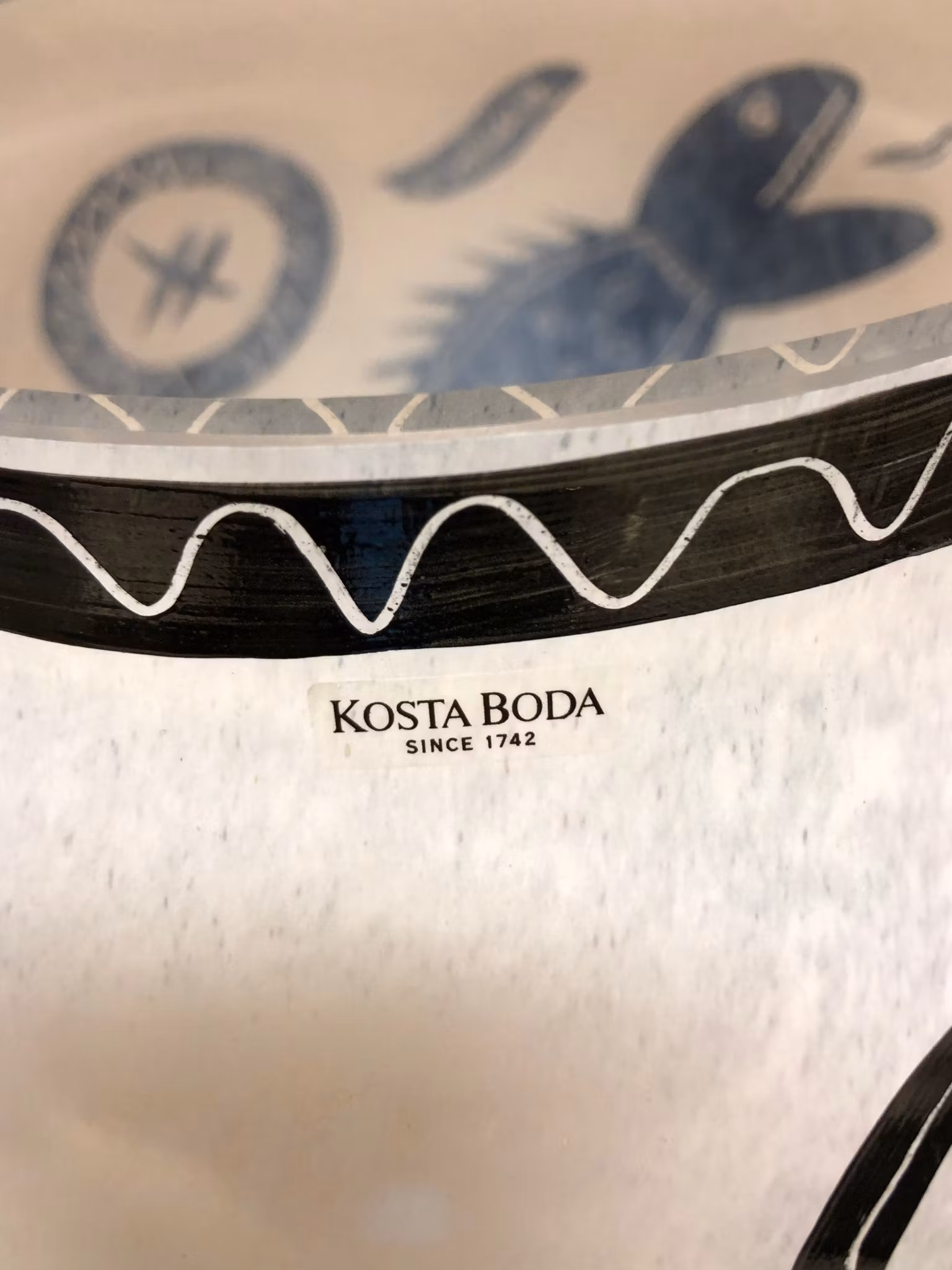 ULRICA HYDMAN-VALLIEN. Vas, glas, "Caramba", signerad, Kosta Boda.