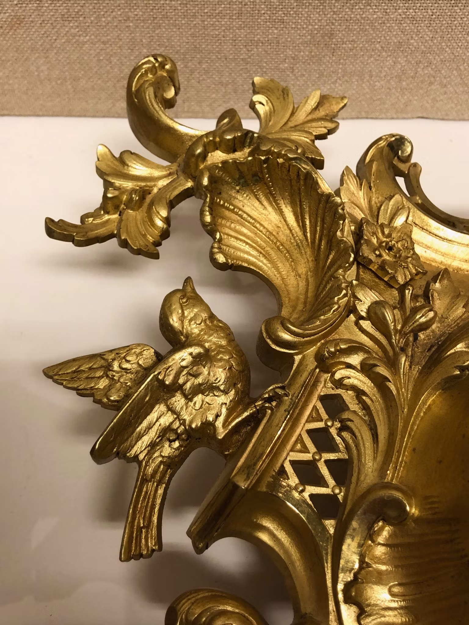 VÄGGUR, förgylld mässing, "Kartellur", Japy Feres, Louis XVI-stil, Frankrike, 1900-tal.