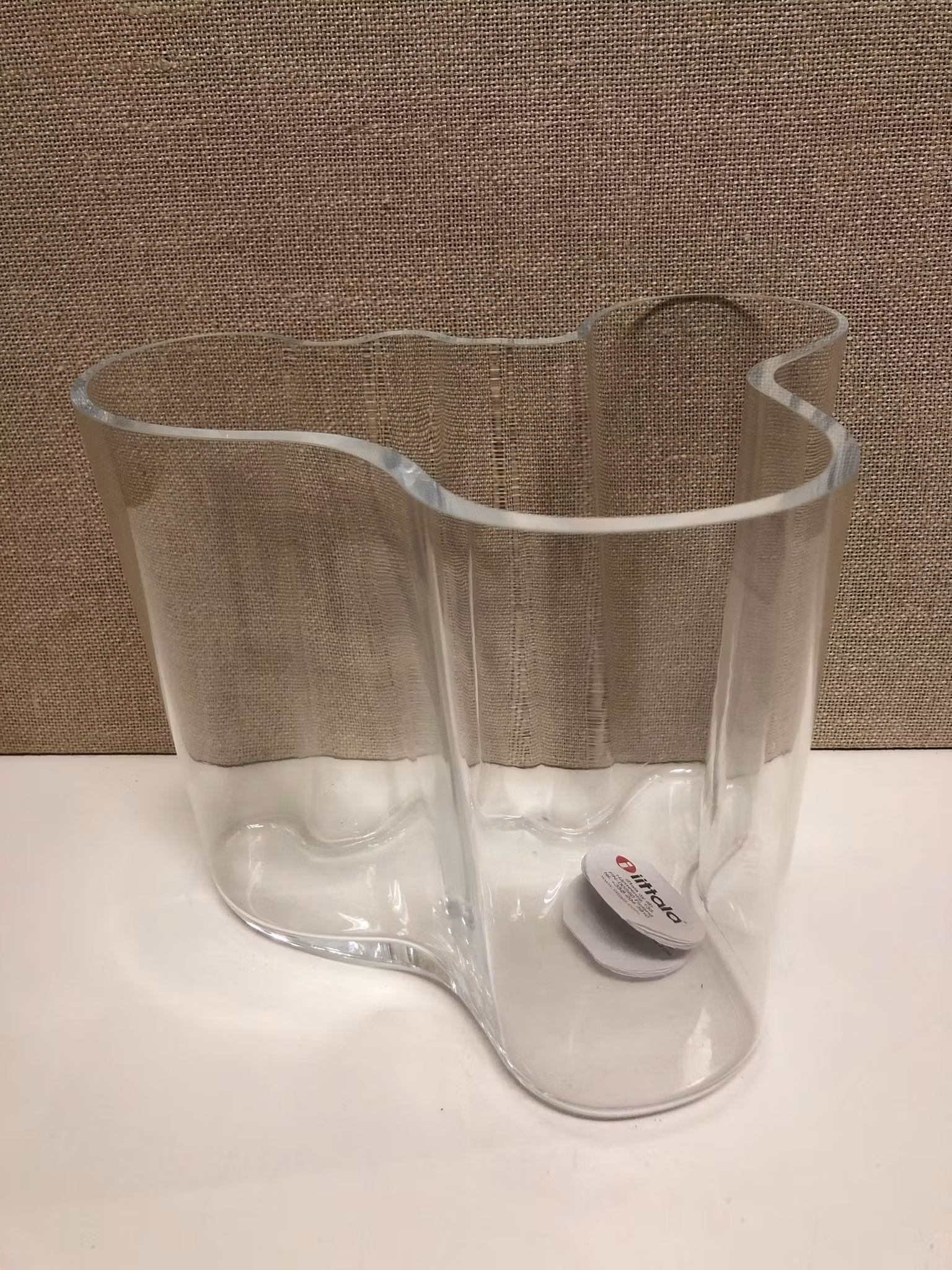 ALVAR AALTO. Vas, glas, "Savoy", Iittala, Finland.