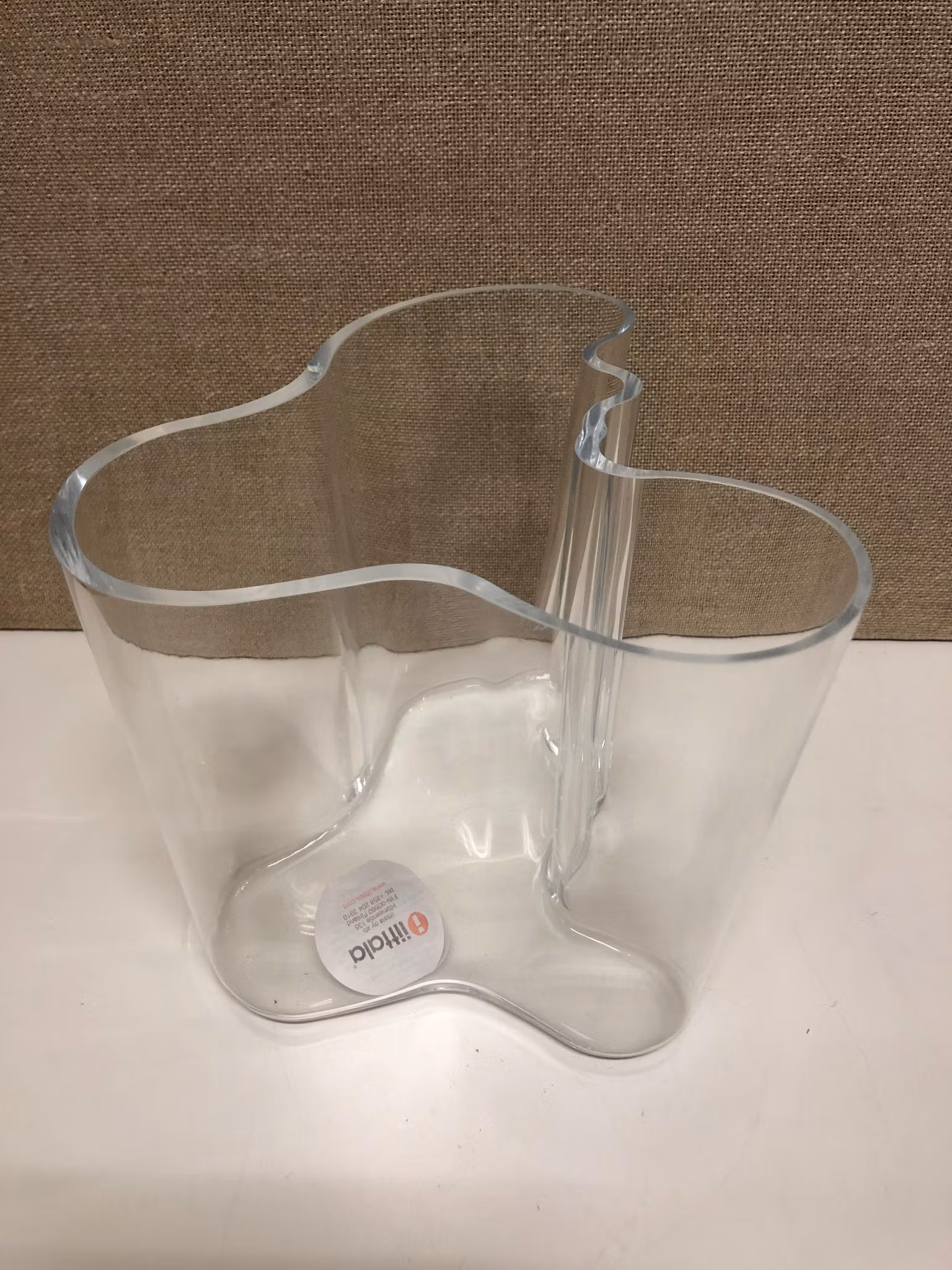 ALVAR AALTO. Vas, glas, "Savoy", Iittala, Finland.