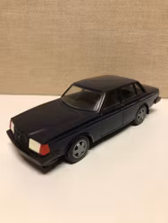 BIL, plast, Volvo 244 GLT, Finland, 1980-tal.