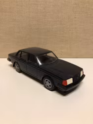 BIL, plast, Volvo 244 GLT, Finland, 1980-tal.