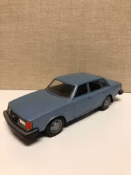 CAR, plastic, Volvo 244 DL, Finland, 1980s.