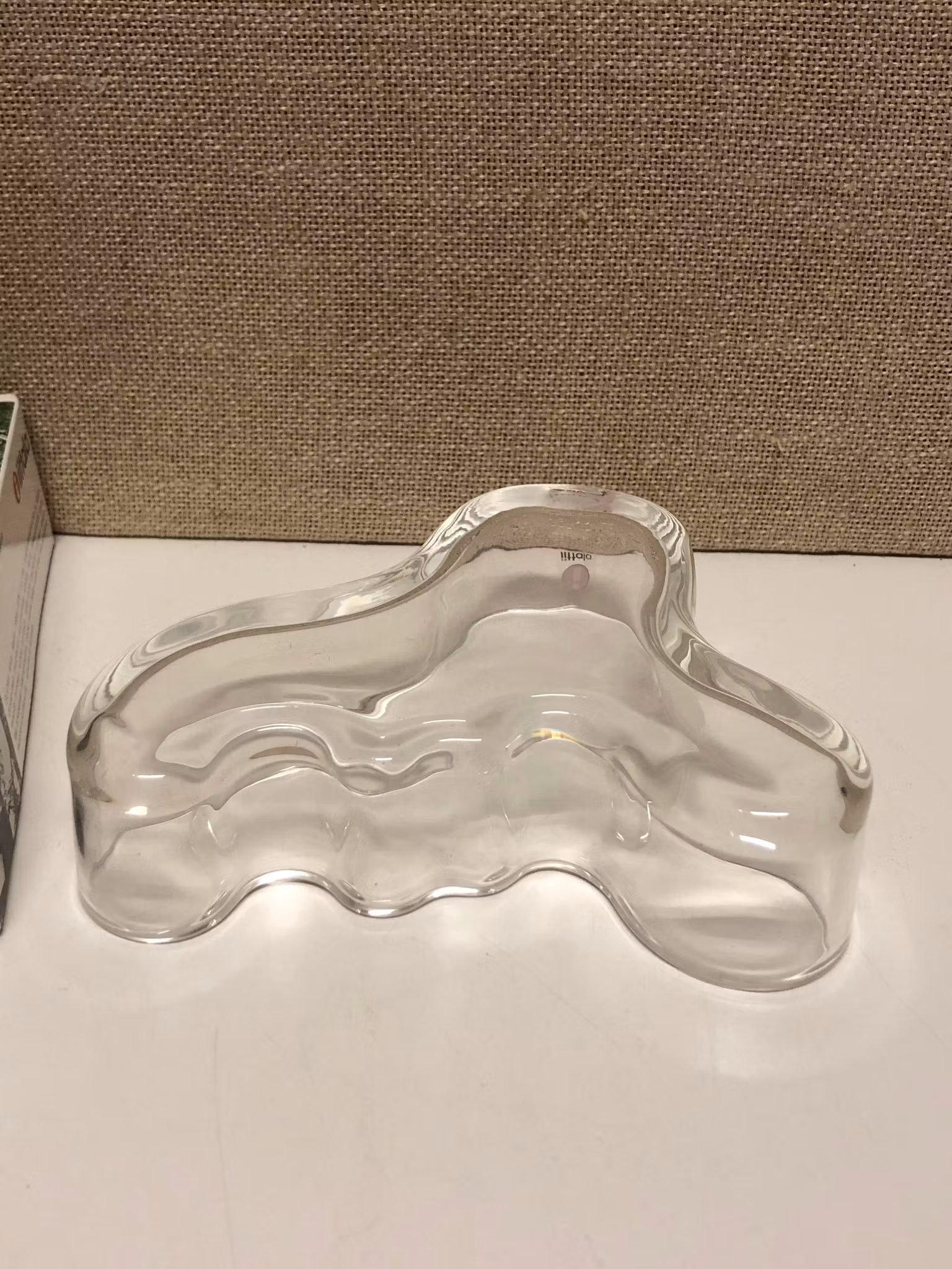 ALVAR AALTO. Vas, glas, "Savoy", originalkartong, Iittala, Finland.