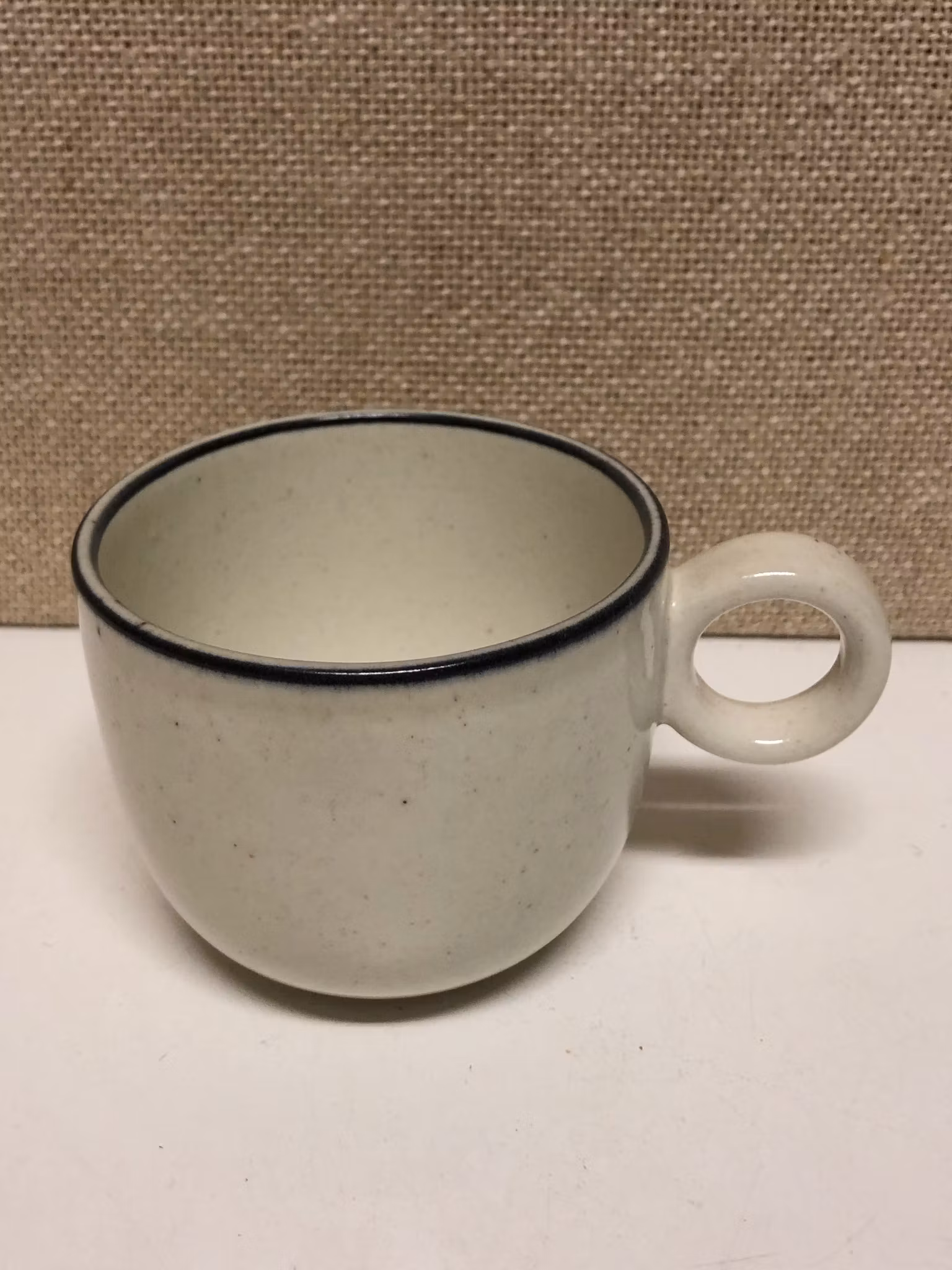 STIG LINDBERG. Glöggmugg/Espresso, stengods,"Birka", Gustavsberg.