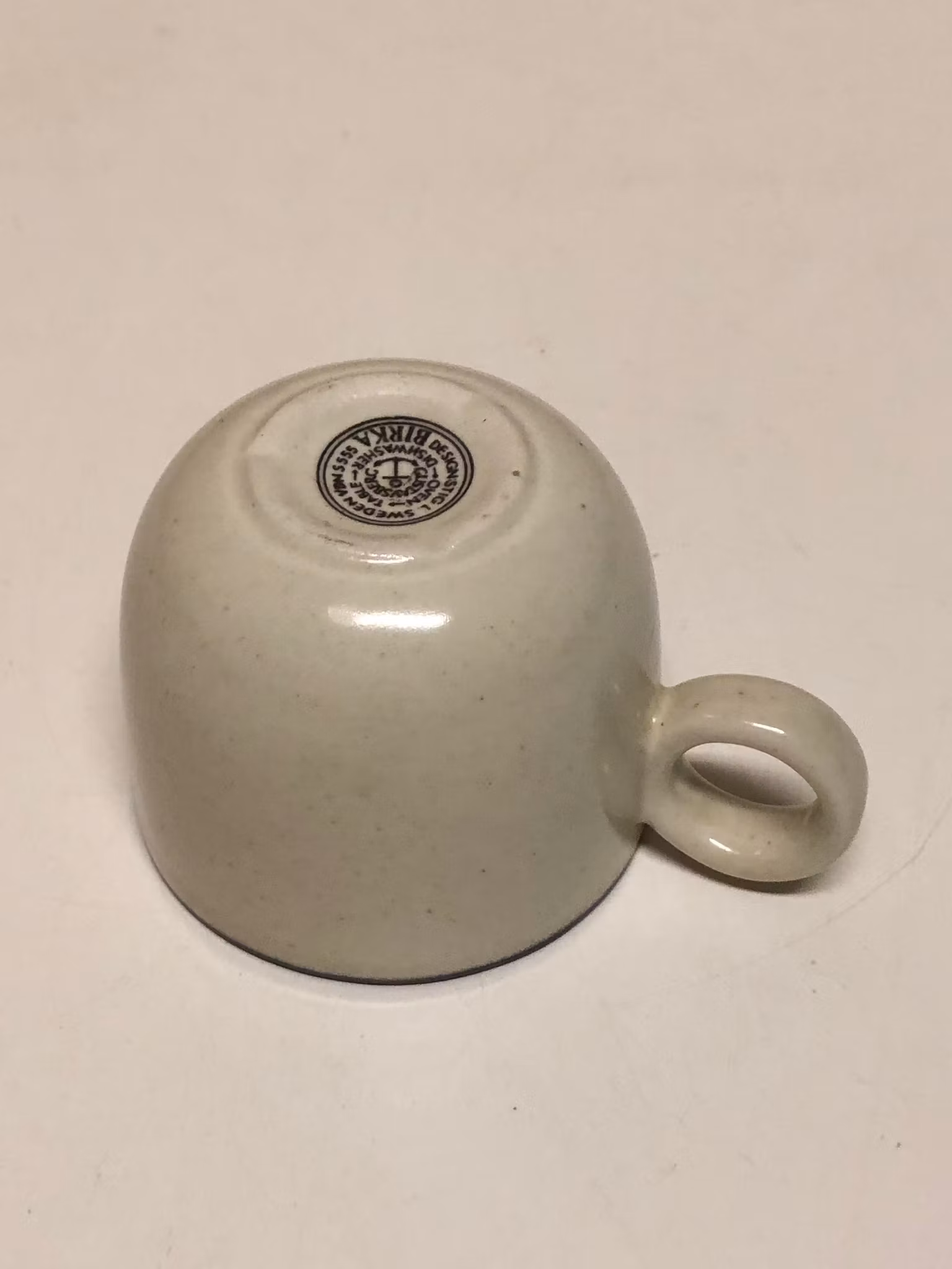 STIG LINDBERG. Glöggmugg/Espresso, stengods,"Birka", Gustavsberg.