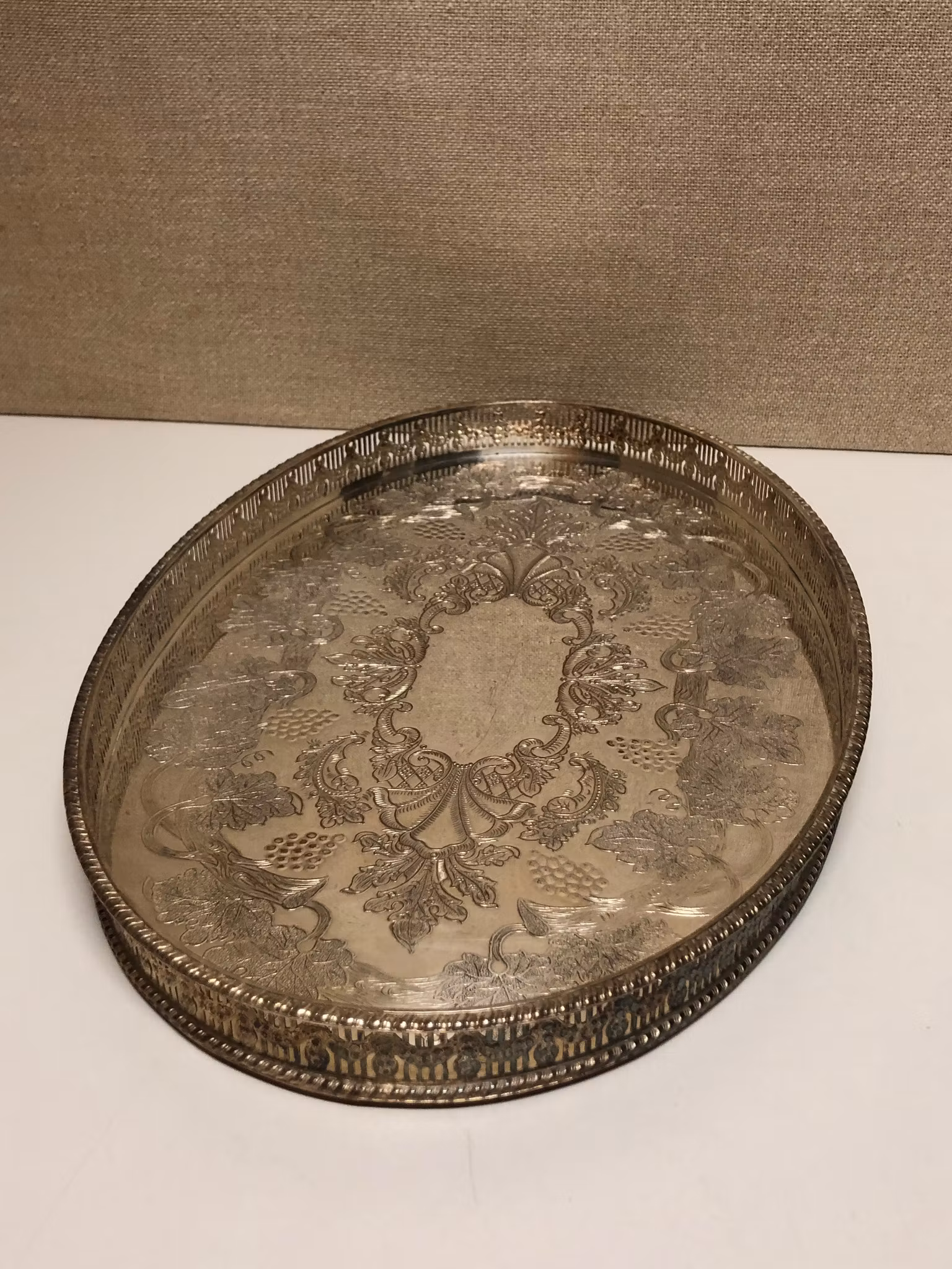 BRICKA, nysilver, Viners Ltd, Sheffield, England, 1900-talets andra hälft.