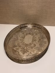 BRICKA, nysilver, Viners Ltd, Sheffield, England, 1900-talets andra hälft.