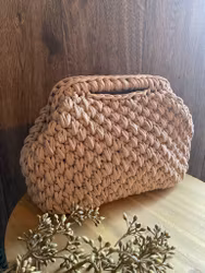Clutchveske oppskrift m/materialpakke