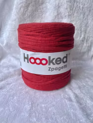 Hoooked Zpagetti heklegarn - rød