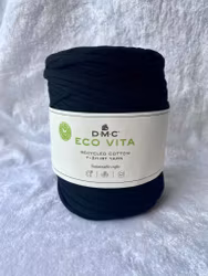 Eco Vita t-skjorte garn - svart