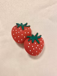 Jordbær (2stk) - maskestopper