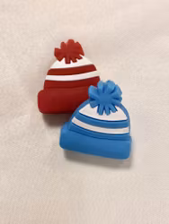 Luer rød/blå (2stk) - maskestopper