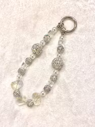 Veskepynt/lenke - bling