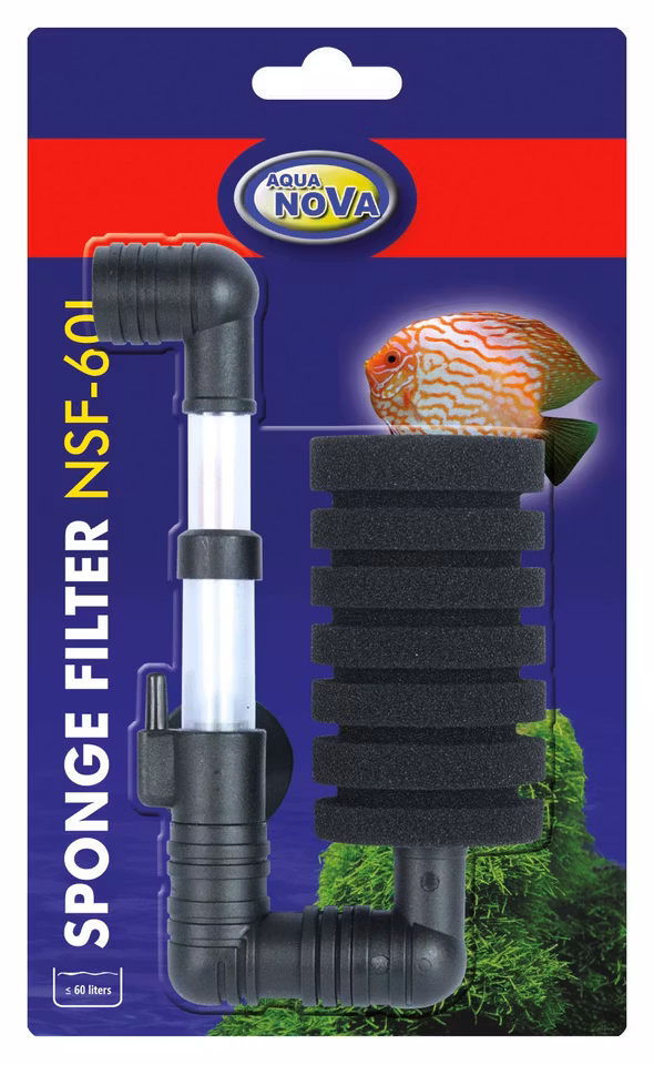 NSF-60L Svampfilter - Effektiv Biologisk Filtration til Akvarier op til 60L