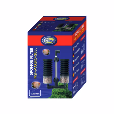 To-kammer Svampefilter med Keramisk Indsats - NSF-MAXBIO-200L